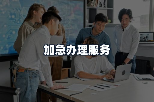 加急办理服务
